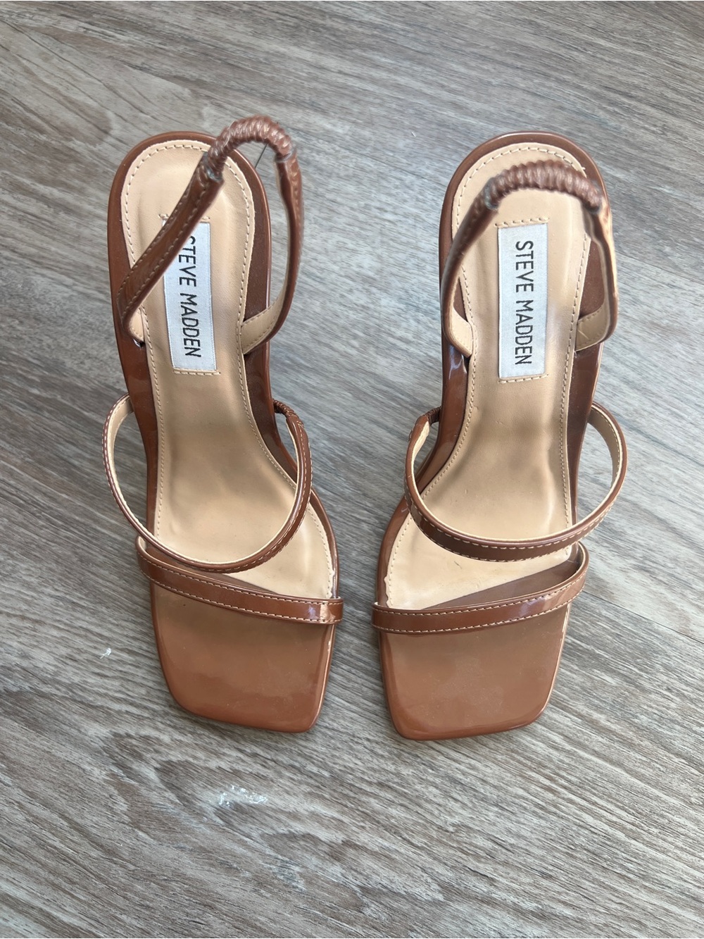 Steve Madden Cognac High Heels - Picture 5 of 7